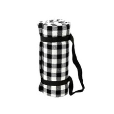 布質防水野餐墊 200 x 200 cm, 黑色