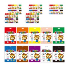 토단교재 하비클레이 50g 10종 x 6p, 기본색상, 1개