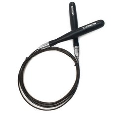 KARONSON 頂級超高速鋼絲跳繩, 曜石黑