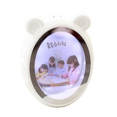 魔鏡相框小熊存錢筒, 混合顏色, 1個