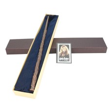 哈利波特 收藏用魔杖 + 盒子 + 照片 妙麗 角色扮演 派對用品, 混合顏色, 1套