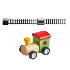 coaa coaa 木製鐵路遊戲, 綠色