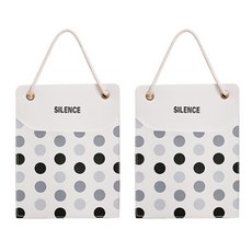 모던 포켓 수납백 도트 2p, 1개