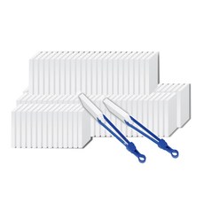 BASF 巴斯夫 神奇清潔海綿 小型 50入 + 夾子 本體, 2套