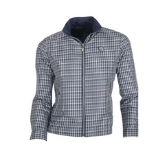 JEAN PIERRE 男士高爾夫連帽格紋風衣套頭衫 CODJ6030S1