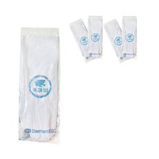 Du Kkeobi 手套騎士禮儀手套蟾蜍超細纖維 L, 白色的, 5套