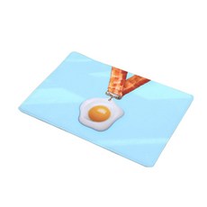 趣味食物攝影藝術防滑地墊, 11, 1個