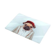 清爽頭像照片防滑地墊, 04, 1個