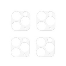 루멘스 카메라렌즈 강화유리 보호필름 투명, 4개