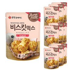 Q.one Homemade餅乾預拌粉 奶油大蒜, 10個, 250g