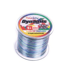 DYNAMIS X Extra 單絲魚線, 彩虹色, 1個