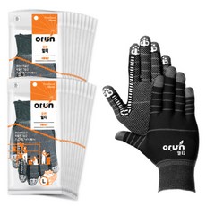 오런 멀티 1P 장갑 L, 검정, 20개