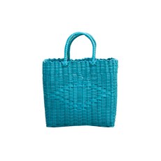 Cholroksaem藤編鑽石吸管包 中, 薄荷, 1個