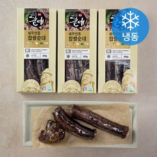 탐모라식품 제주전통 찹쌀순대 (냉동), 250g, 3팩