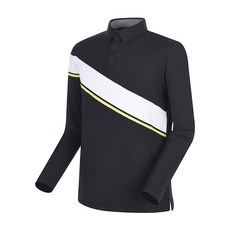 PGA TOUR 男士搖擺平衡長袖 T恤 L211TL104P