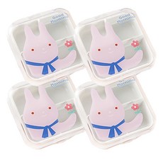 動物藥盒兔, 兔子, 4個