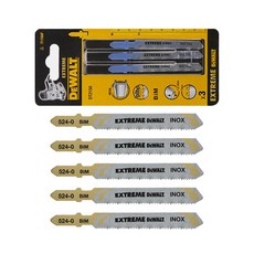 DEWALT 得偉 Jigsaw Blade DT2150 3p 適用於金屬 + DT2083 5p 適用於不銹鋼, 1套