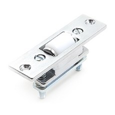 滾輪閂鎖貼片環 銀色, 1個