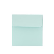 Bearplay 正方形明信片信封 11.5 x 11.5 cm, 翡翠綠, 20個