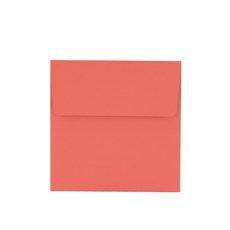 Bearplay 正方形明信片信封 11.5 x 11.5 cm, 紅色, 20個