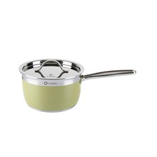 Larisa Heritage 5折不銹鋼單鍋16 W495 1.5L, 橄欖綠, 18*12.5cm