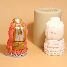 AngleThing 高品質傳統婚禮韓服禮服矽膠模具一維型, 單色