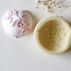 桃花矽膠模具 1孔, 單一顏色