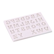 ANGLE THING 英文字母矽膠模具, 基本型