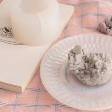 水晶寶石組合矽膠模具, 灰色水晶