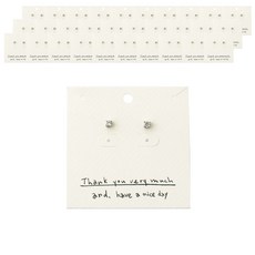 感謝飾品吊牌, 單一顏色, 100個