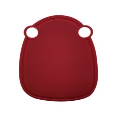 비엘라후스 플래티늄 실리콘 개구리 양면도마, 와인, 1개