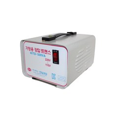 HANIL 家用降壓變壓器 500VA 120V, 1個
