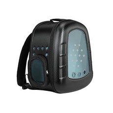 DOGnCATs 高級EVA寵物後背包 PET-3056, 黑色