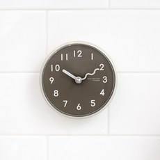 SweetHeart 氛圍浴室時鐘 120, 深灰色