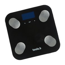 툴스비 체중계, tbs-2001, 블랙, 1개