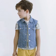 ToTo Heros 孩童牛仔復古背心