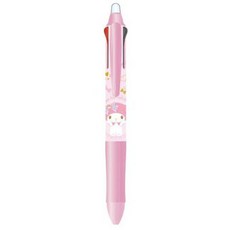 sun-star My Melody 可擦摩擦三色圓珠筆 0.5mm, 混色, 1個