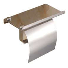 層架式高級衛生紙架, 銀色, 1個