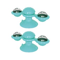 아리코 고양이 풍차볼 스낵토이, 블루, 2개