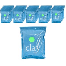 토단교재 전문가용 클레이 30p, 연한연두, 500g