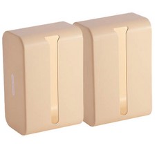 生活色彩面紙盒, 2個, 米色