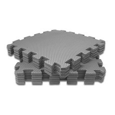 UP&SHAPE 多用途拼圖健身地墊, 灰色