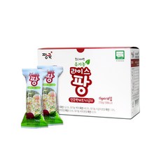 짱죽 유아용 헬로까까짱 유기농 라이스 팡 과자 15g x 10p, 단호박 + 비트 + 시금치 혼합맛, 150g, 1개