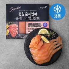 동원 노르웨이 훈제연어 슈페리어 핑크솔트 (냉동), 180g, 1개