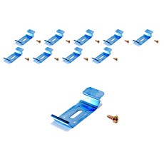 木製百葉窗按壓式托架組 57mm, 混合色, 1套