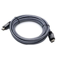 퀄리티어슈런스 고급형 HDMI 2.0 케이블 실버, 1개, 1m