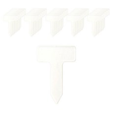 원예용 T자 식물이름표 2.5cm 사각 흰색 100p, 1개