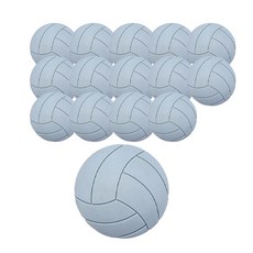 排球造型緩衝墊, 15個