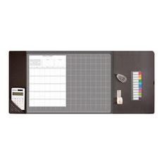 문구백서 롱데이 논슬립 데스크매트, 그레이