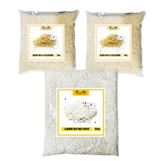 로라펫 JRS 아스펜 베딩 1kg 2p + 케어프레쉬 비압축 컬러 종이베딩 화이트 500g, 1세트